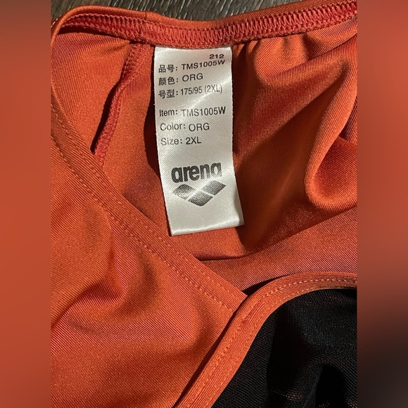 Barena Orange One Piece Swimwear Classic Design - Picture 3 of 3